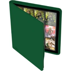 Ultimate Guard Zipfolio 480 24-Pocket Xenoskin - Green