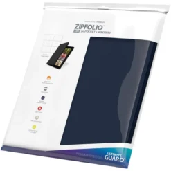 Ultimate Guard Zipfolio 480 24-Pocket Xenoskin - Blue