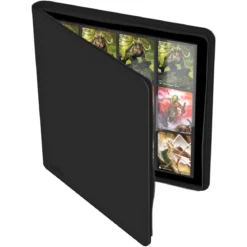 Ultimate Guard Zipfolio 480 24-Pocket Xenoskin - Black