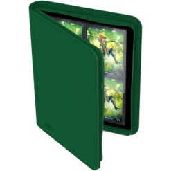 Ultimate Guard Zipfolio 160 8-Pocket Xenoskin - Green