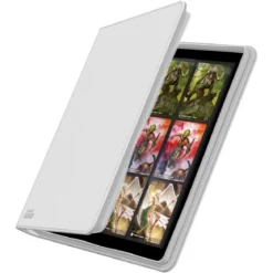 Ultimate Guard Zipfolio 480 24-Pocket Xenoskin - White