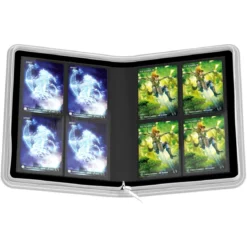 Ultimate Guard Zipfolio 160 8-Pocket Xenoskin - White