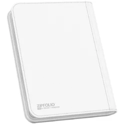 Ultimate Guard Zipfolio 160 8-Pocket Xenoskin - White