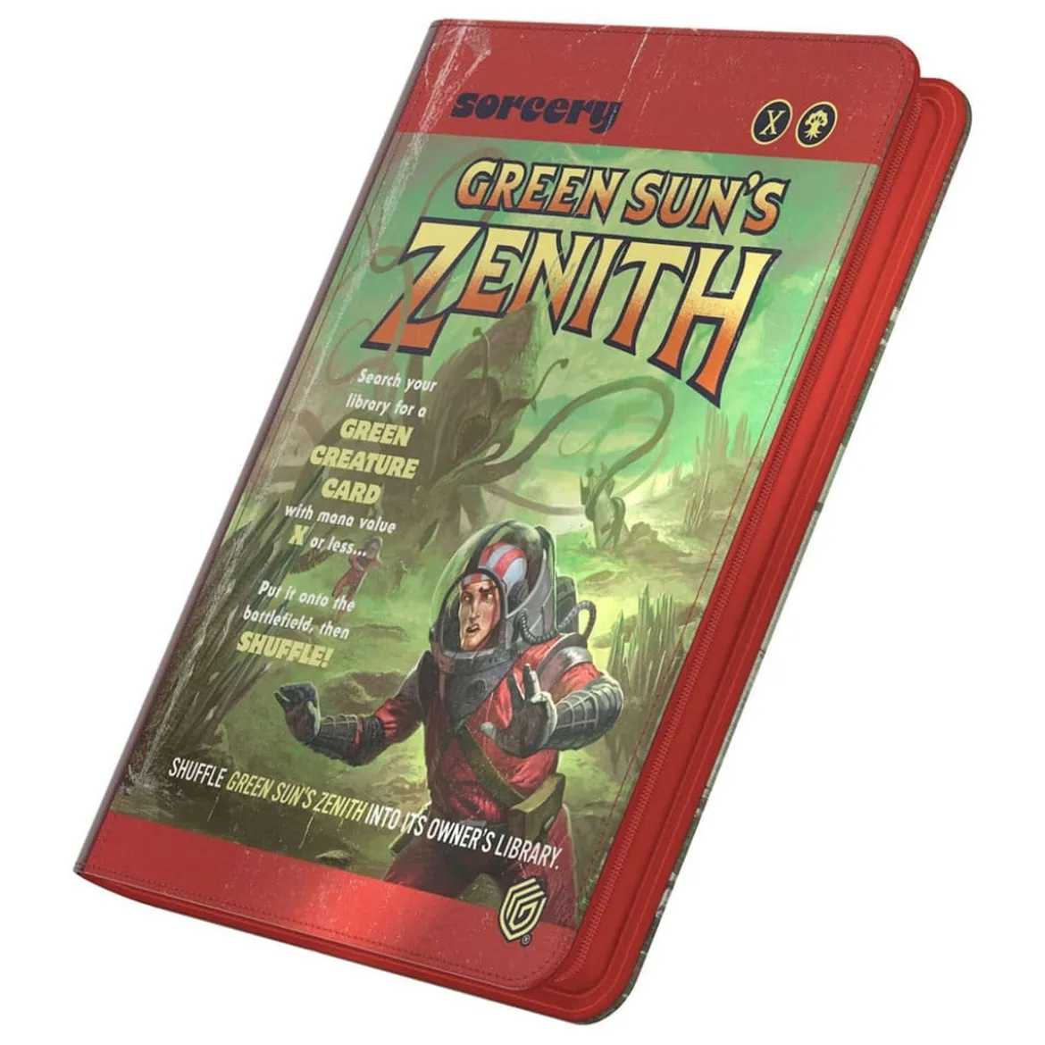 Ultimate Guard Zipfolio 360 Xenoskin Magic: The Gathering "Edge of Eternities" - Green Sun’s Zenith