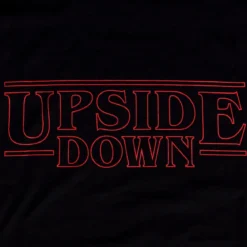 Upside Down T-Shirt schwarz