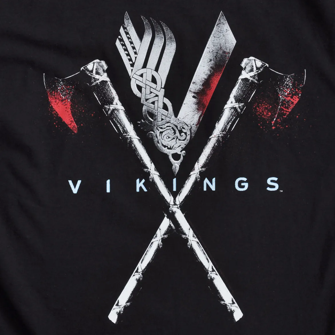 Vikings - Bloody Axe T-Shirt schwarz