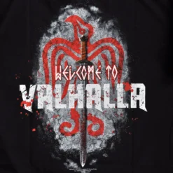 Vikings - Welcome T-Shirt schwarz