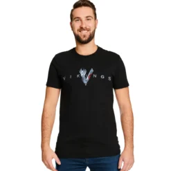 Vikings - Welcome T-Shirt schwarz