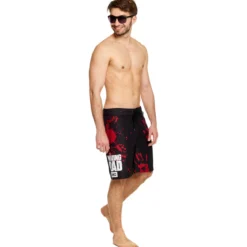 Walking Dead - Blood Hands Badeshorts schwarz
