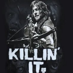 Walking Dead - Daryl Killin It T-Shirt schwarz