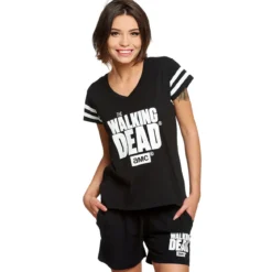 Walking Dead - Logo Pyjama kurz Damen