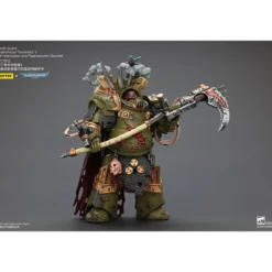Warhammer 40k Actionfigur 1/18 Death Guard Deathshroud Terminator 1 with Manreaper and Plaguespurter Gauntlet 14 cm