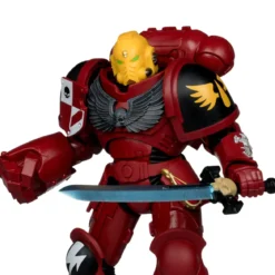 Warhammer 40k - Assault Intercessor Sergeant (Blood Angel) Actionfigur 18cm