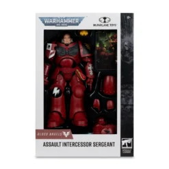 Warhammer 40k - Assault Intercessor Sergeant (Blood Angel) Actionfigur 18cm