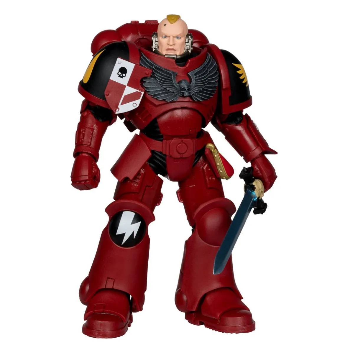Warhammer 40k - Assault Intercessor Sergeant (Blood Angel) Actionfigur 18cm