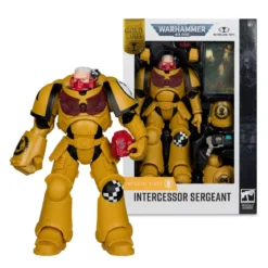 Warhammer 40k - Intercessor Sergeant (Imperial Fist) (Gold Label) Actionfigur 18cm