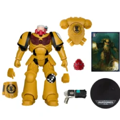 Warhammer 40k - Intercessor Sergeant (Imperial Fist) (Gold Label) Actionfigur 18cm