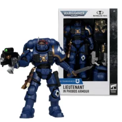 Warhammer 40k - Lieutenant in Phobos Armor (Ultramarines) Actionfigur 18cm