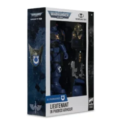 Warhammer 40k - Lieutenant in Phobos Armor (Ultramarines) Actionfigur 18cm