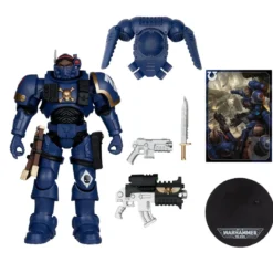 Warhammer 40k - Lieutenant in Phobos Armor (Ultramarines) Actionfigur 18cm