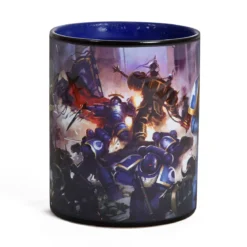 Warhammer 40K - Ultramarines & Black Legion Thermoeffekt Tasse