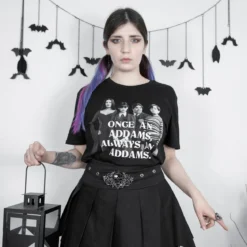 Wednesday - Addams Family T-Shirt schwarz