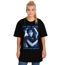 Wednesday - Dance Oversize T-Shirt schwarz