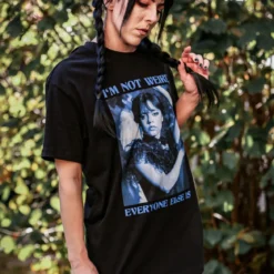 Wednesday - Dance Oversize T-Shirt schwarz