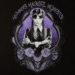 Wednesday - Mommys Monster Crop Sweater