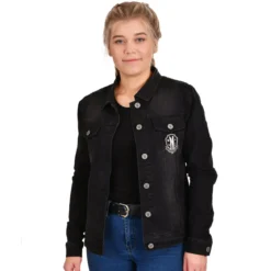 Wednesday - Nevermore Academy Jeansjacke schwarz