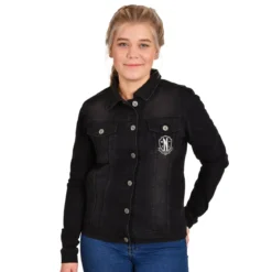 Wednesday - Nevermore Academy Jeansjacke schwarz