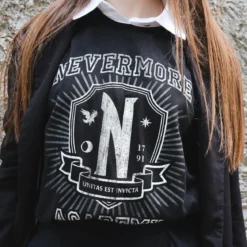 Wednesday - Nevermore Academy T-Shirt schwarz