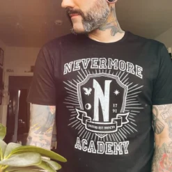 Wednesday - Nevermore Academy T-Shirt schwarz