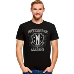 Wednesday - Nevermore Academy T-Shirt schwarz
