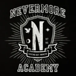 Wednesday - Nevermore Academy T-Shirt schwarz