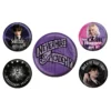 Wednesday - Nevermore Button 5er Set