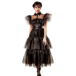 Wednesday - Rave'N Dance Kostüm Kleid Damen schwarz
