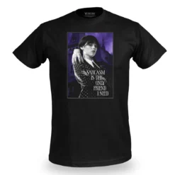 Wednesday - Sarcasm T-Shirt schwarz