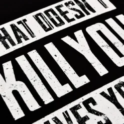 What Doesn't Kill You Gives You XP T-Shirt schwarz