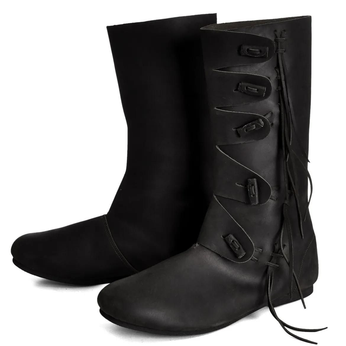 Wikinger Stiefel Rasmus schwarz
