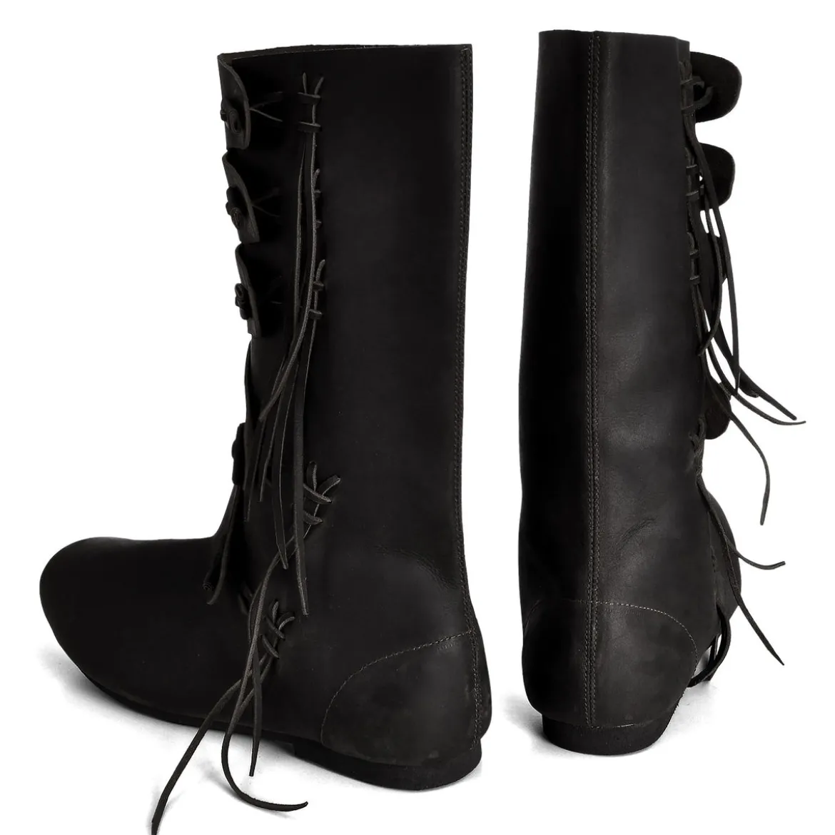 Wikinger Stiefel Rasmus schwarz