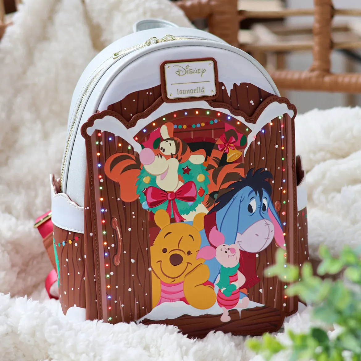 Winnie Puuh - Friends Mini Rucksack mit Licht
