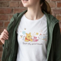 Winnie Puuh - Good Friends T-Shirt Damen weiß