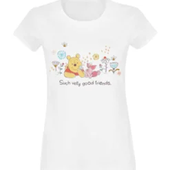 Winnie Puuh - Good Friends T-Shirt Damen weiß