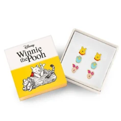Winnie Puuh - Ohrstecker 3er Set in Geschenkbox