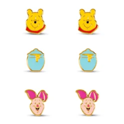 Winnie Puuh - Ohrstecker 3er Set in Geschenkbox