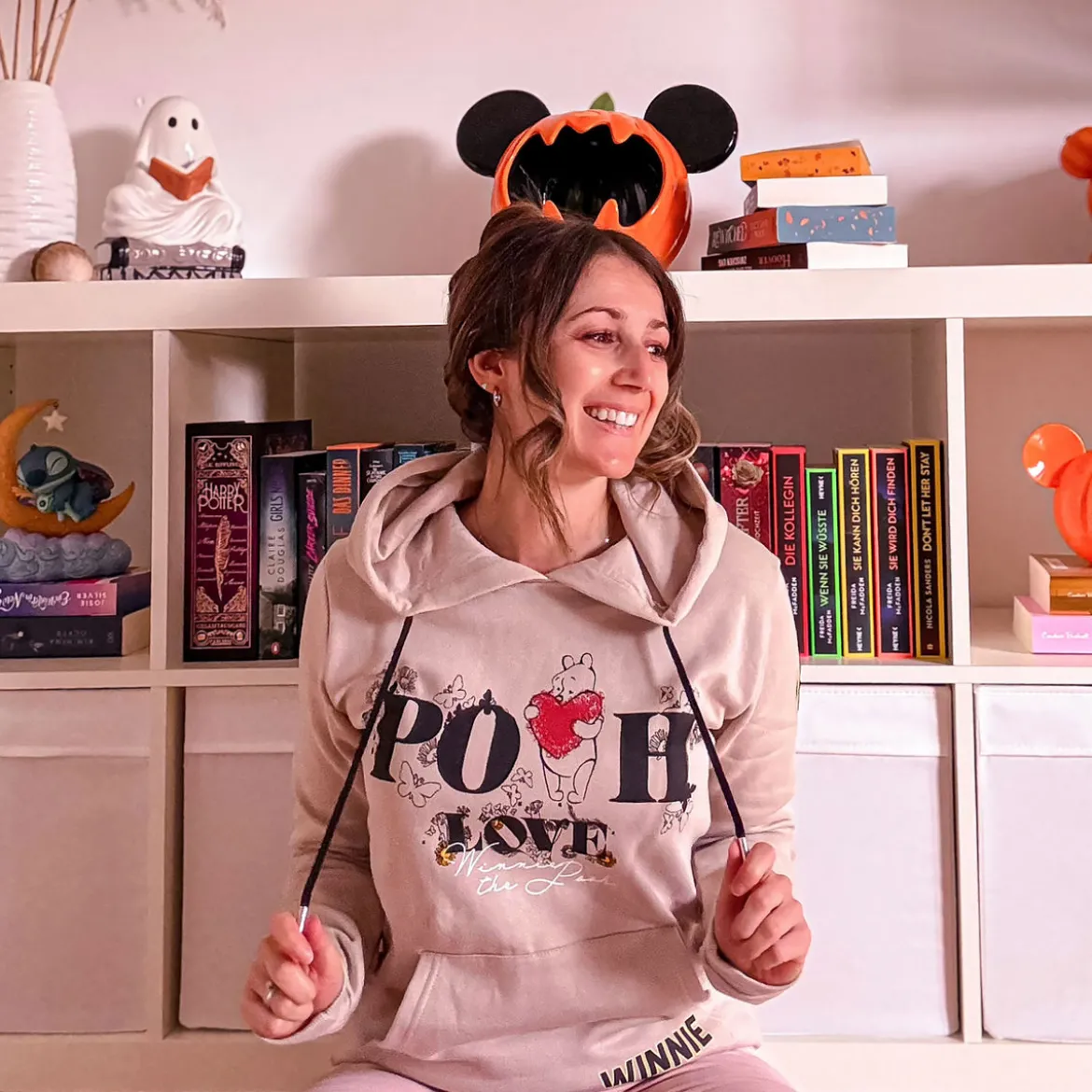 Winnie Puuh - Pooh Love Hoodie beige