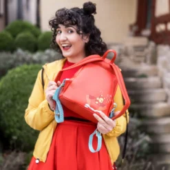 Winnie Puuh - Puffer Jacket Cosplay Mini Rucksack rot