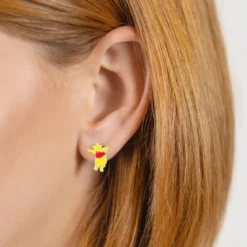 Winnie Puuh - Winnie und Ferkel Ohrstecker