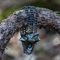 Witcher - Cat School Medaillon Kette